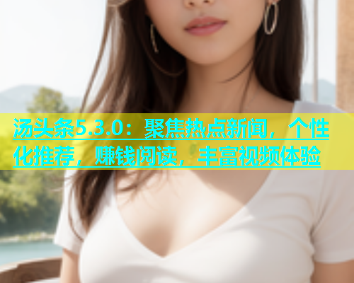 汤头条5.3.0：聚焦热点新闻，个性化推荐，赚钱阅读，丰富视频体验  第2张